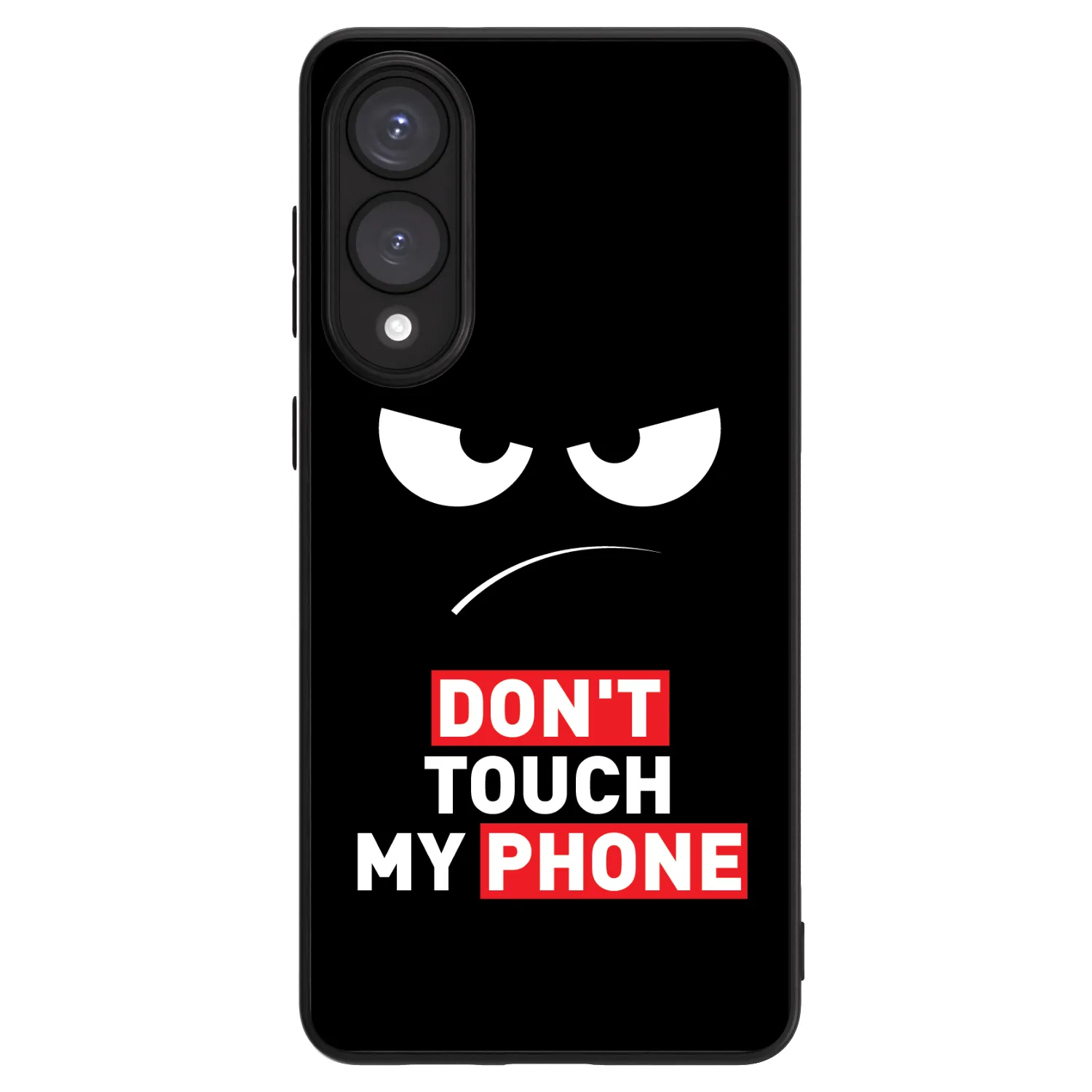 Picasee ULTIMATE CASE pro Samsung Galaxy S25 Edge 5G - Angry Eyes - Transparent