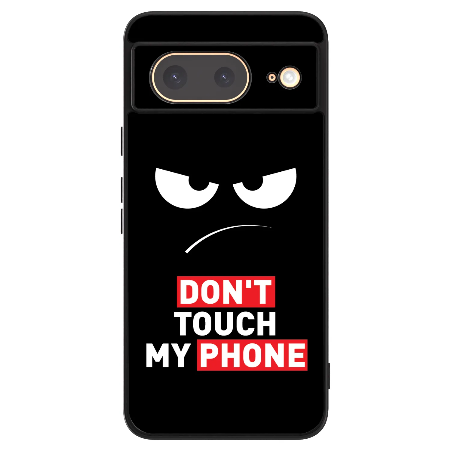 Picasee ULTIMATE CASE pro Google Pixel 8 - Angry Eyes - Transparent