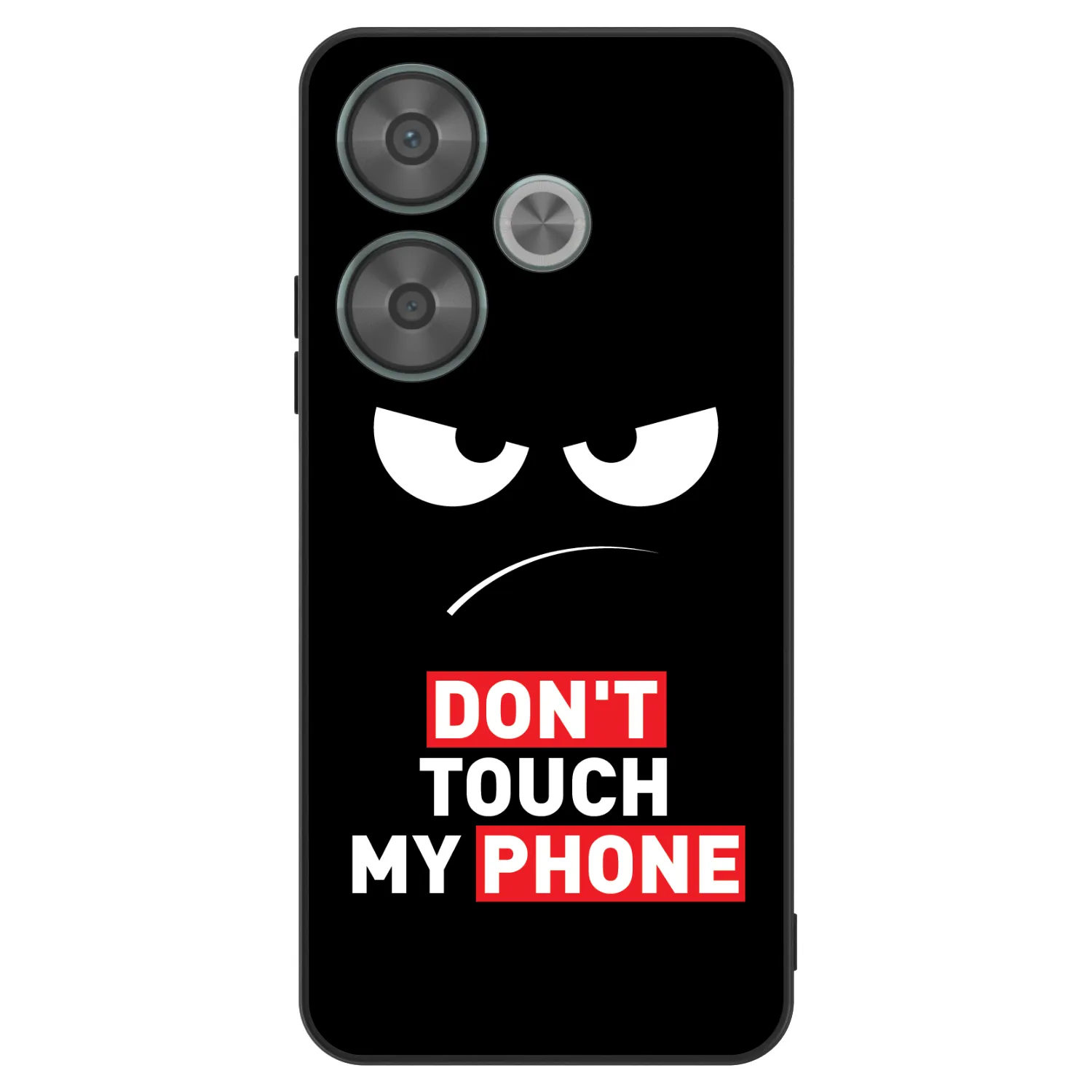 Picasee ULTIMATE CASE pro Xiaomi Poco F6 - Angry Eyes - Transparent