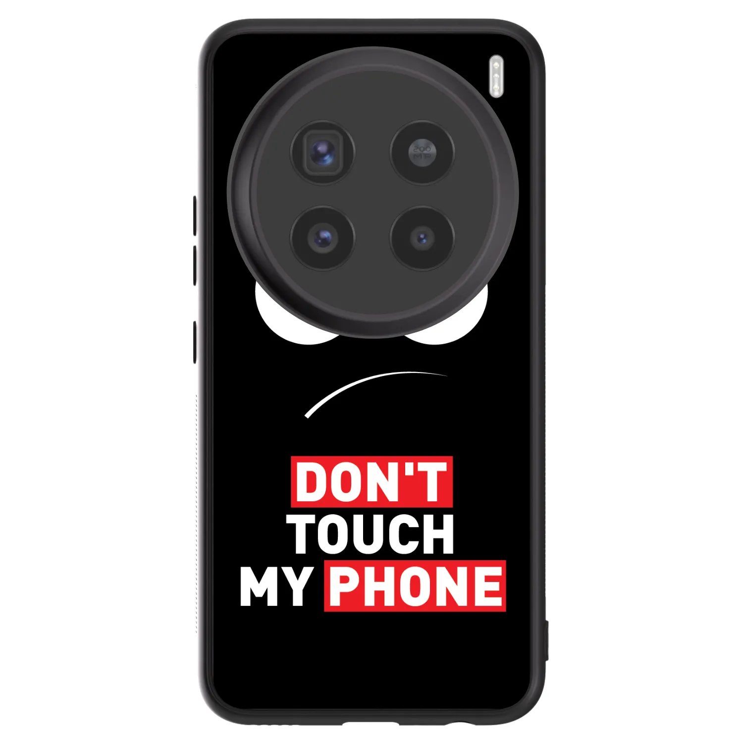 Picasee ULTIMATE CASE pro Vivo X200 Pro - Angry Eyes - Transparent