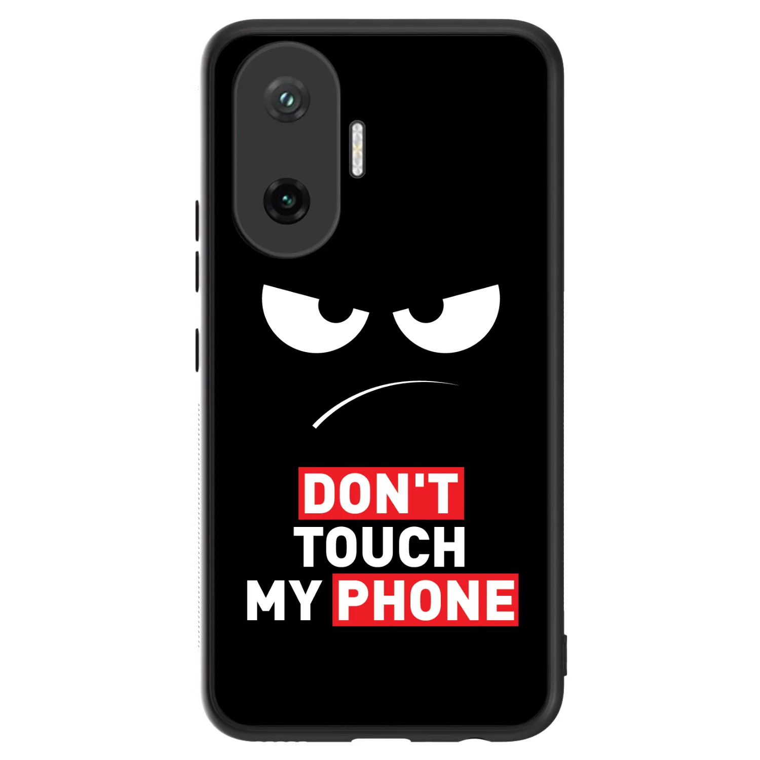 Picasee ULTIMATE CASE pro Xiaomi Poco F7 5G - Angry Eyes - Transparent