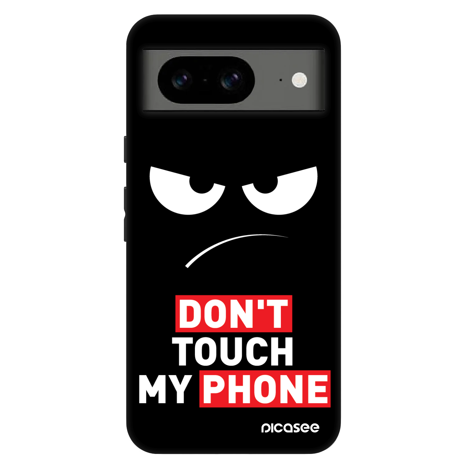 Picasee Fashion Case pro Google Pixel 8 Pro - Angry Eyes - Transparent