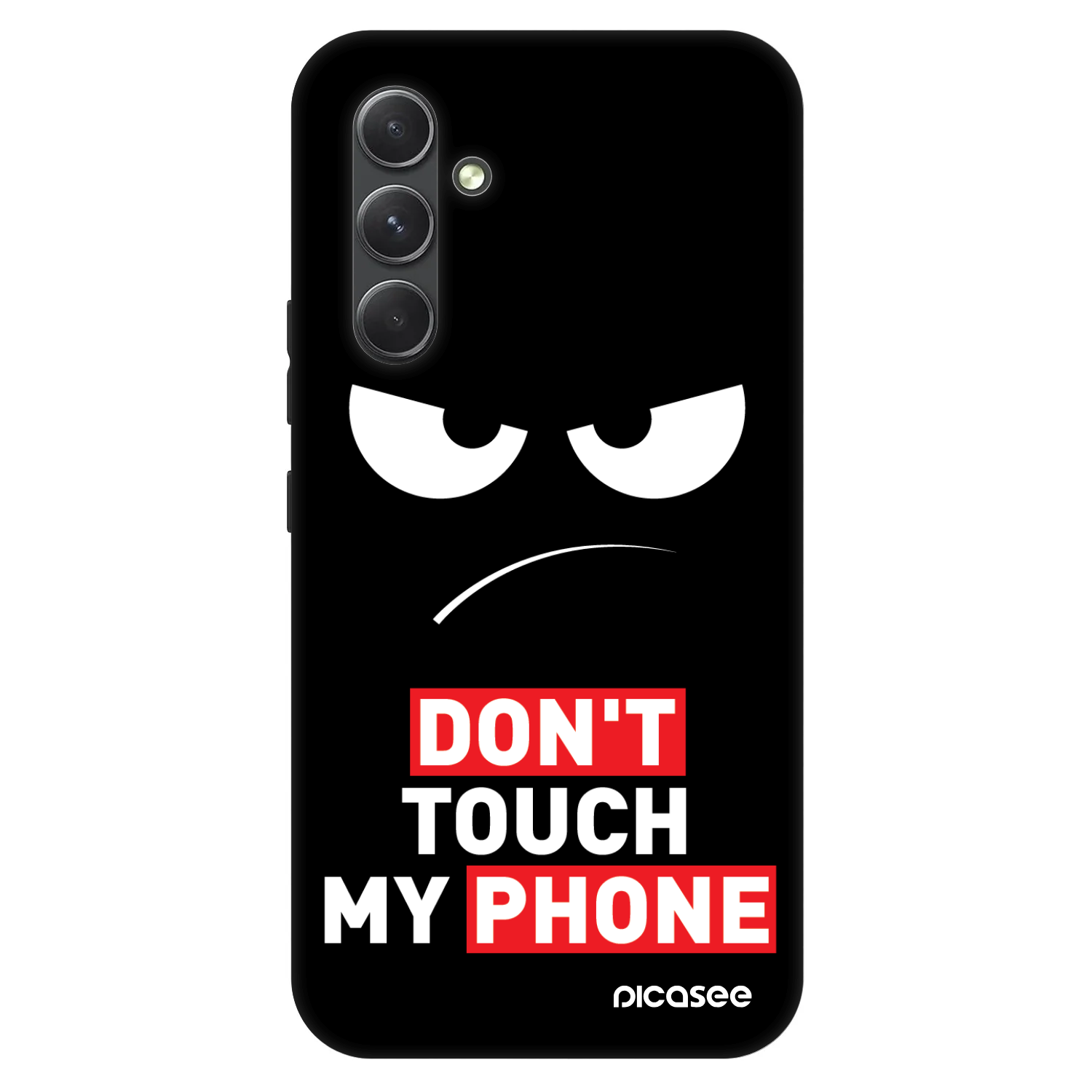 Picasee Fashion Case pro Samsung Galaxy A54 5G A546B - Angry Eyes - Transparent