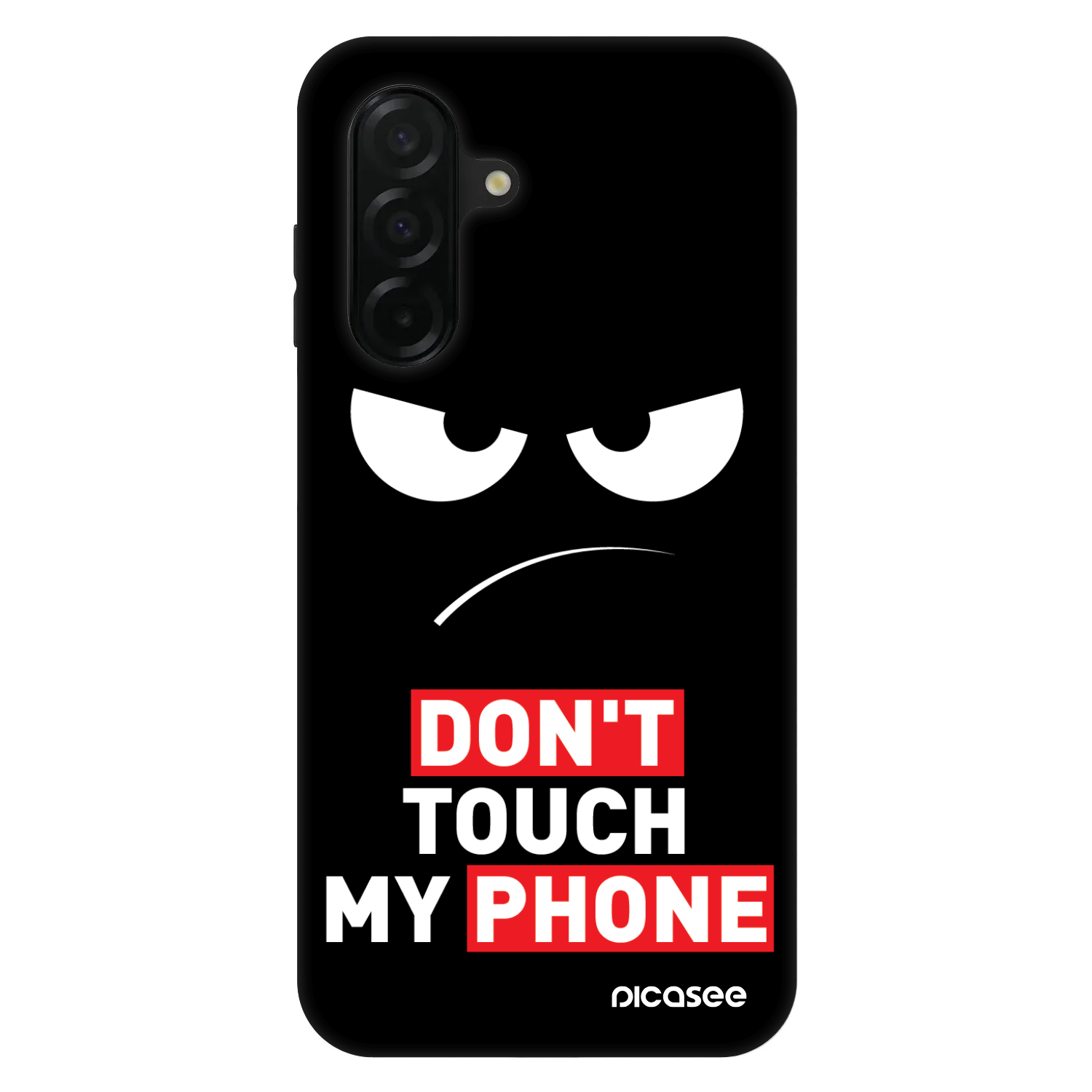 Picasee Fashion Case pro Samsung Galaxy A26 5G A266B - Angry Eyes - Transparent