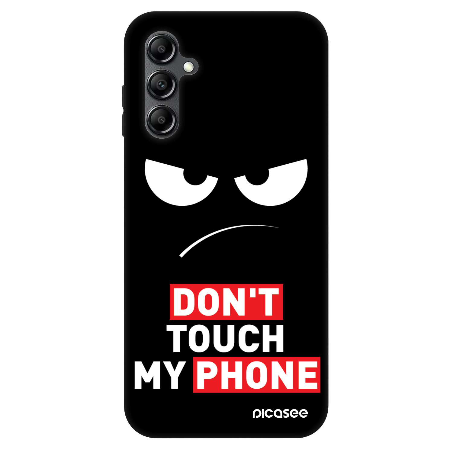 Picasee Fashion Case pro Samsung Galaxy A14 5G A146P - Angry Eyes - Transparent
