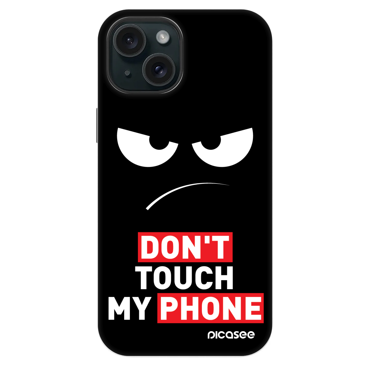 Levně Fashion Case MagSafe Apple iPhone 14 - Angry Eyes - Transparent