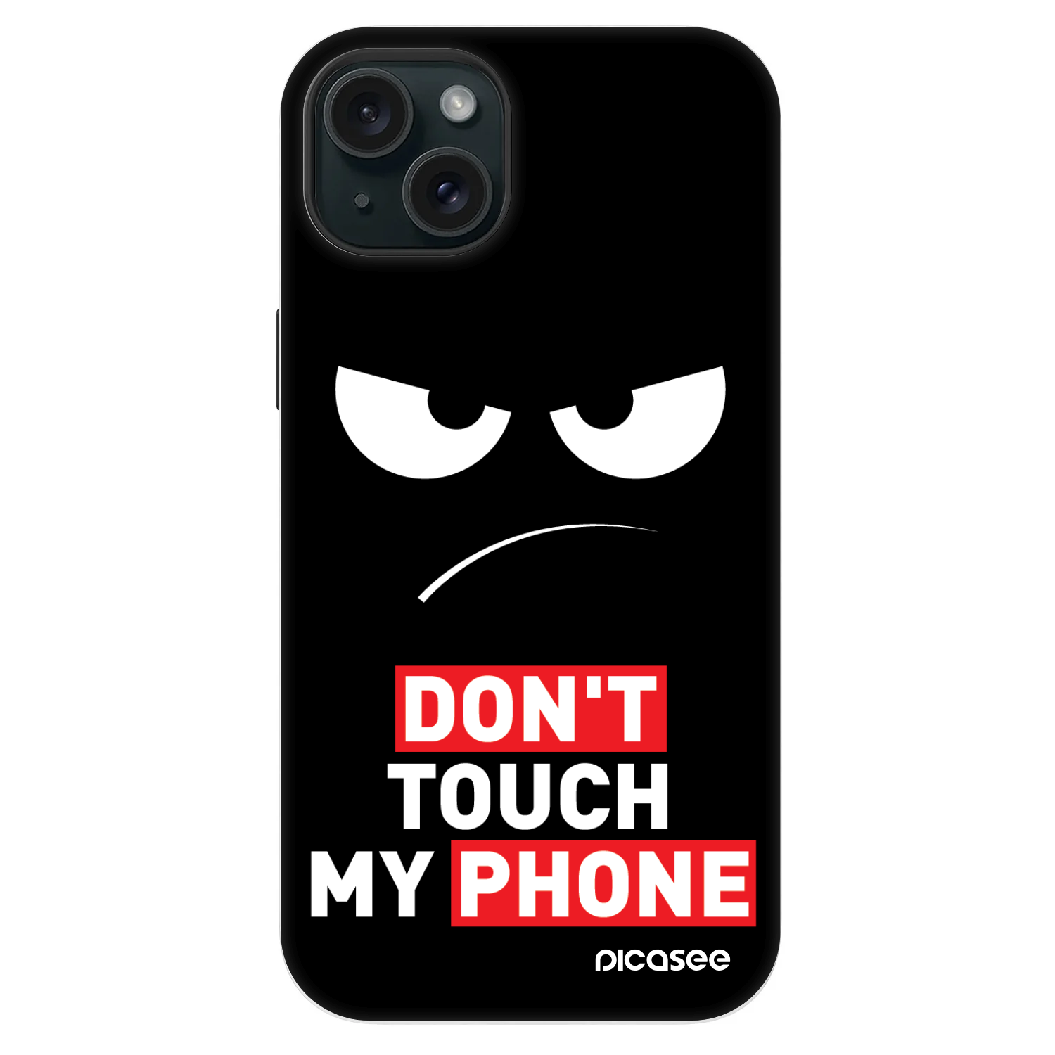 Picasee Fashion Case MagSafe Apple iPhone 14 Plus - Angry Eyes - Transparent