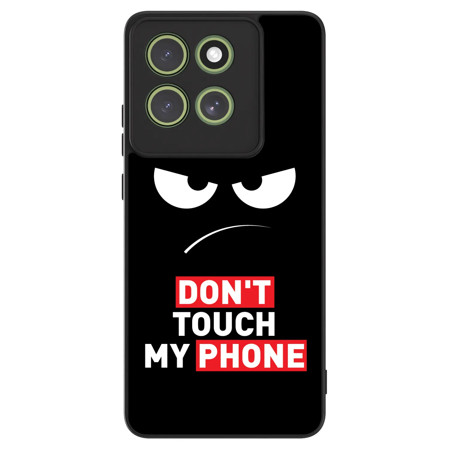 Picasee ULTIMATE CASE pro Motorola Moto G86 5G - Angry Eyes - Transparent