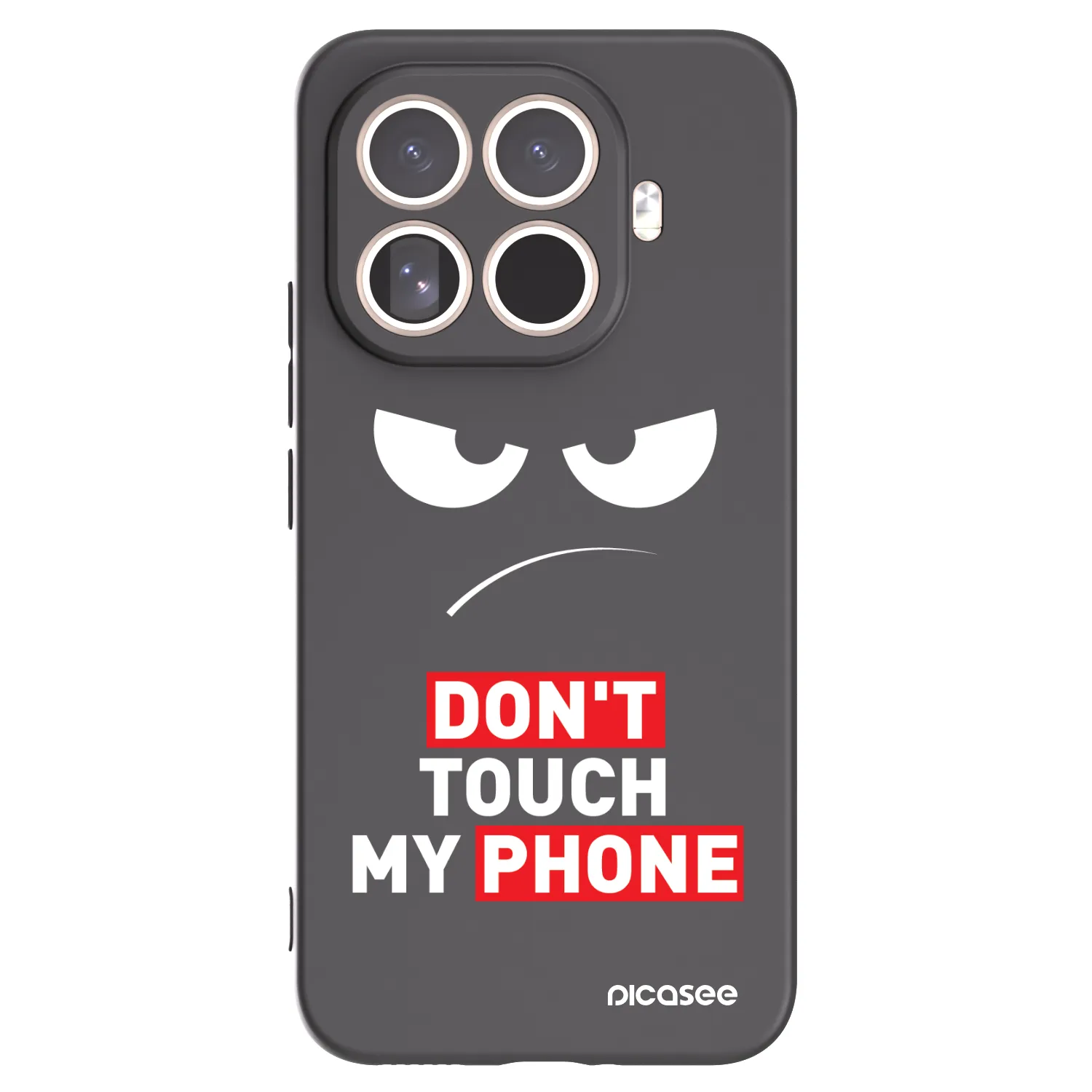 Picasee silikonový černý obal pro Xiaomi 15T Pro - Angry Eyes - Transparent