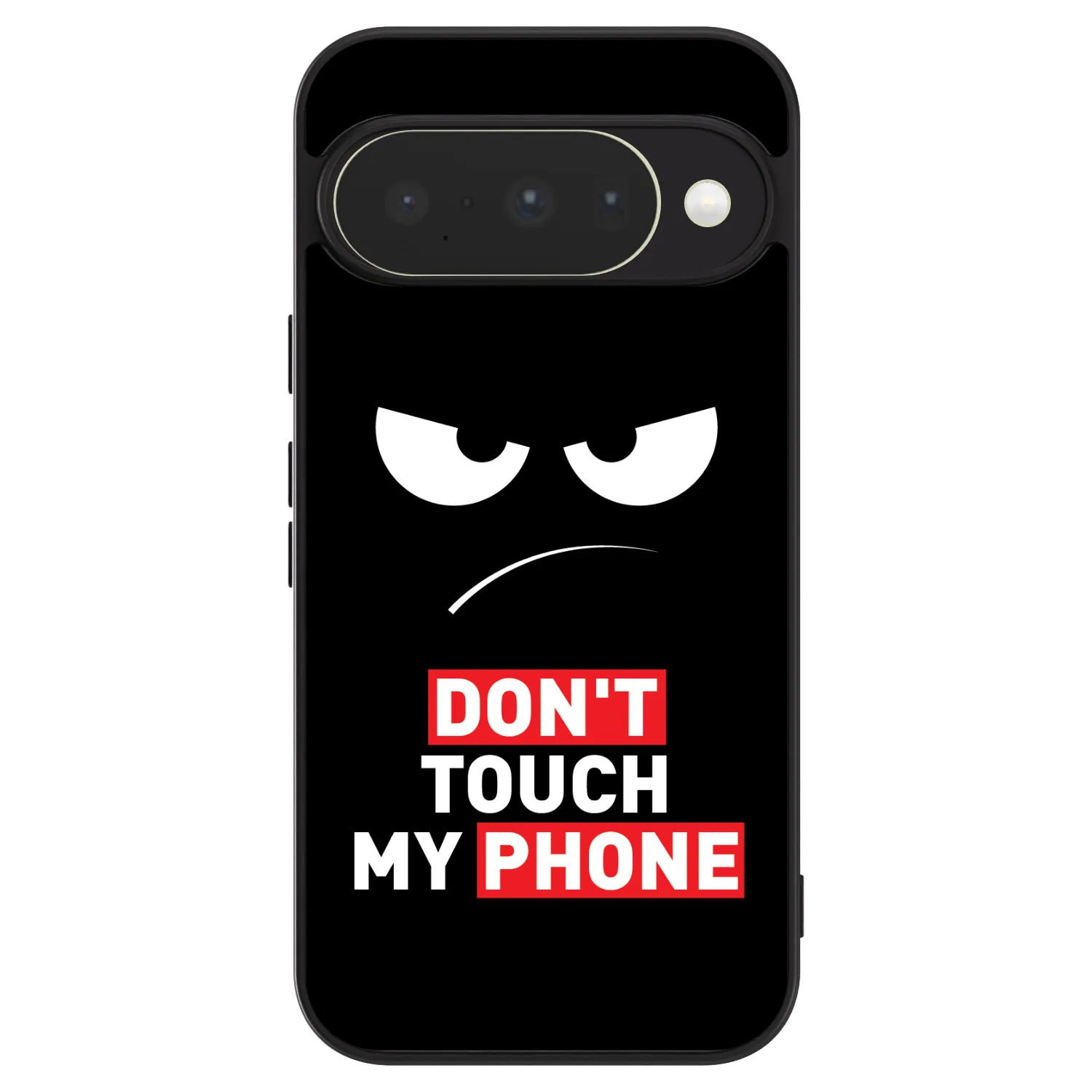 Picasee ULTIMATE CASE pro Google Pixel 10 - Angry Eyes - Transparent