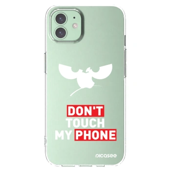 Picasee silikonový průhledný obal pro Apple iPhone 12 Pro - Angry Eyes - Transparent