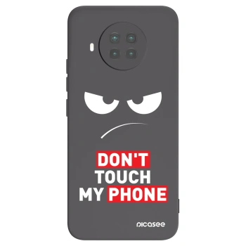 Picasee silikonový černý obal pro Xiaomi Mi 10T Lite - Angry Eyes - Transparent