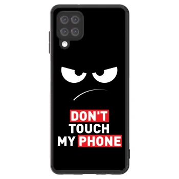 Picasee ULTIMATE CASE pro Samsung Galaxy A12 A125F - Angry Eyes - Transparent