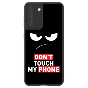Picasee ULTIMATE CASE pro Samsung Galaxy S21 5G G991B - Angry Eyes - Transparent