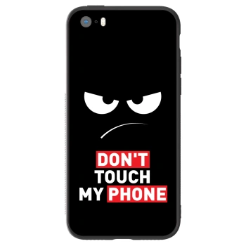 Obal pro Apple iPhone 5/5S/SE - Angry Eyes - Transparent