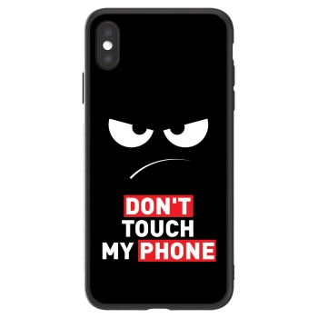 Picasee ULTIMATE CASE pro Apple iPhone XS Max - Angry Eyes - Transparent