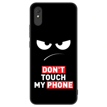 Obal pro Xiaomi Redmi 9A - Angry Eyes - Transparent