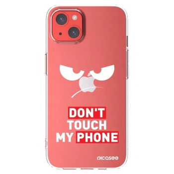 Picasee silikonový průhledný obal pro Apple iPhone 13 - Angry Eyes - Transparent