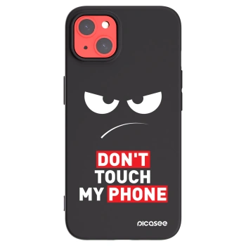 Picasee silikonový černý obal pro Apple iPhone 13 - Angry Eyes - Transparent