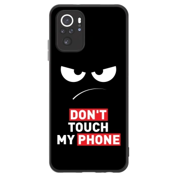 Obal pro Xiaomi Redmi Note 10S - Angry Eyes - Transparent
