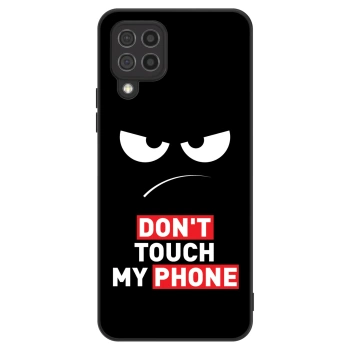 Obal pro Samsung Galaxy A22 A225F 4G - Angry Eyes - Transparent