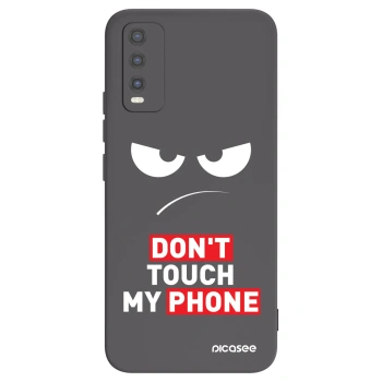 Obal pro Vivo Y20s - Angry Eyes - Transparent
