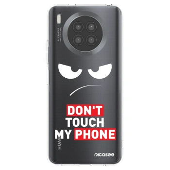 Picasee silikonový průhledný obal pro Huawei Nova 8i - Angry Eyes - Transparent