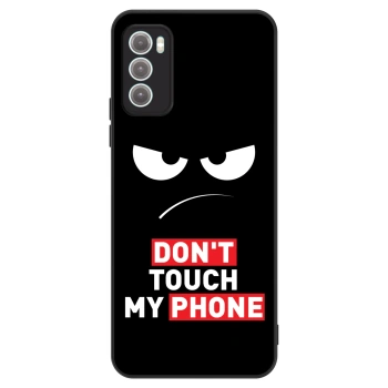Obal pro Motorola Moto G60 - Angry Eyes - Transparent