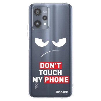 Picasee silikonový průhledný obal pro Realme 9 Pro 5G - Angry Eyes - Transparent