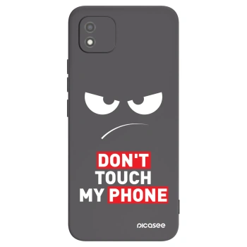 Picasee silikonový černý obal pro Realme C11 (2021) - Angry Eyes - Transparent