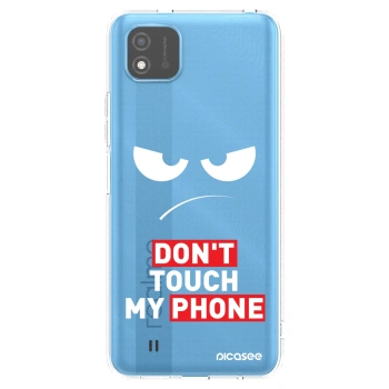 Picasee silikonový průhledný obal pro Realme C11 (2021) - Angry Eyes - Transparent