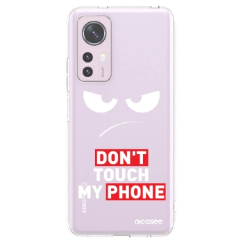Picasee silikonový průhledný obal pro Xiaomi 12 - Angry Eyes - Transparent