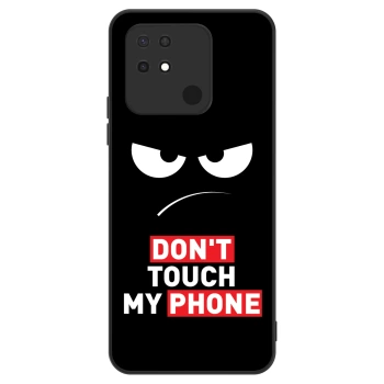 Obal pro Xiaomi Redmi 10C - Angry Eyes - Transparent