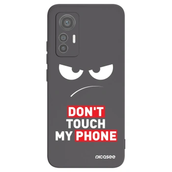 Picasee silikonový černý obal pro Xiaomi 12 Lite - Angry Eyes - Transparent