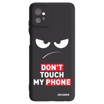 Obal pro Motorola Moto G32 - Angry Eyes - Transparent