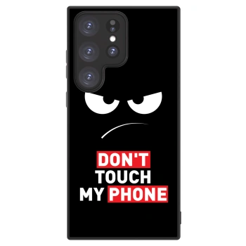 Picasee ULTIMATE CASE pro Samsung Galaxy S23 Ultra 5G - Angry Eyes - Transparent