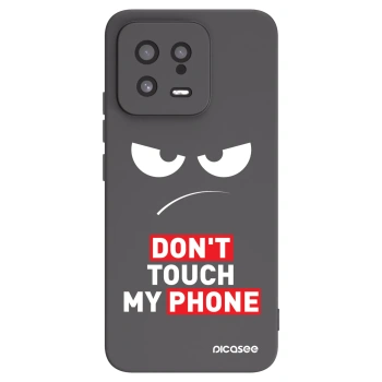 Picasee silikonový černý obal pro Xiaomi 13 - Angry Eyes - Transparent