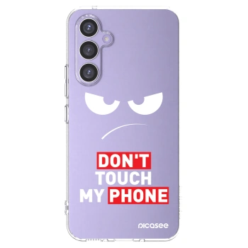 Picasee silikonový průhledný obal pro Samsung Galaxy A54 5G A546B - Angry Eyes - Transparent