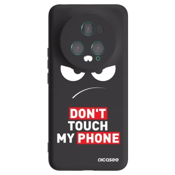 Picasee silikonový černý obal pro Honor Magic5 Pro - Angry Eyes - Transparent