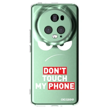 Picasee silikonový průhledný obal pro Honor Magic5 Pro - Angry Eyes - Transparent