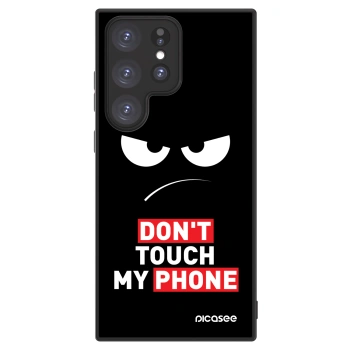 Picasee ULTIMATE CASE PowerShare pro Samsung Galaxy S23 Ultra 5G - Angry Eyes - Transparent