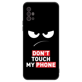 Obal pro Motorola Moto G30 - Angry Eyes - Transparent