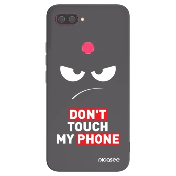 Obal pro Xiaomi Mi 8 Lite - Angry Eyes - Transparent