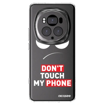 Picasee silikonový průhledný obal pro Honor Magic6 Pro - Angry Eyes - Transparent
