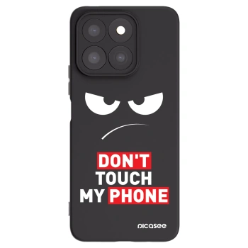Picasee silikonový černý obal pro Honor X8b - Angry Eyes - Transparent