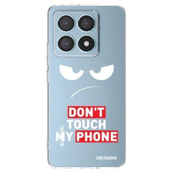 Picasee silikonový průhledný obal pro Xiaomi 14T Pro - Angry Eyes - Transparent