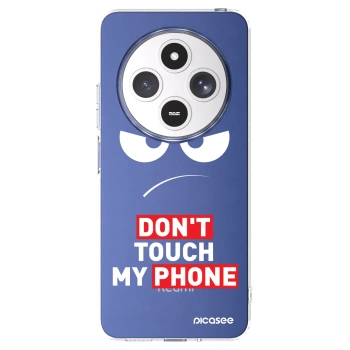 Picasee silikonový průhledný obal pro Xiaomi Redmi 14C - Angry Eyes - Transparent