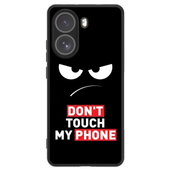 Obal pro Xiaomi Poco X7 Pro 5G - Angry Eyes - Transparent