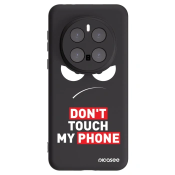 Picasee silikonový černý obal pro Honor Magic7 Pro 5G - Angry Eyes - Transparent