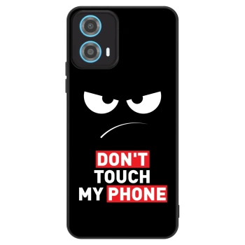 Obal pro Motorola Moto G34 5G - Angry Eyes - Transparent